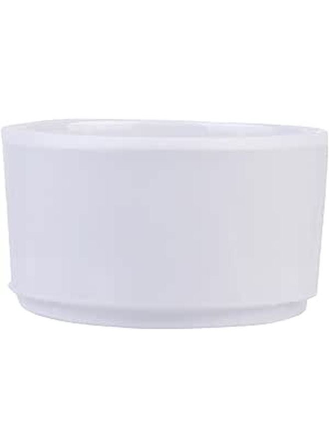 White High Temperature Resistant Porcelain Ashtray for Smoking Outdoor and Home Use - Image 1
