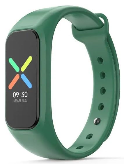INEFABLE Oneplus and Oppo Band Strap - Soft Silicone Adjustable - Device Not Included - Green - Pack of 1 - Image 5