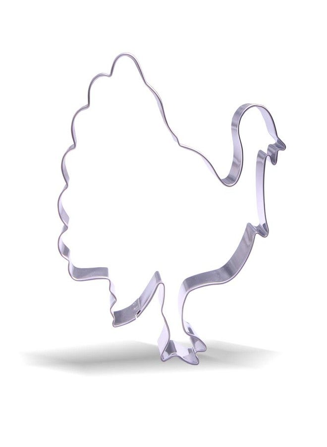 Keewah 4.5 inch Large Turkey Cookie Cutter - Stainless Steel - Image 1