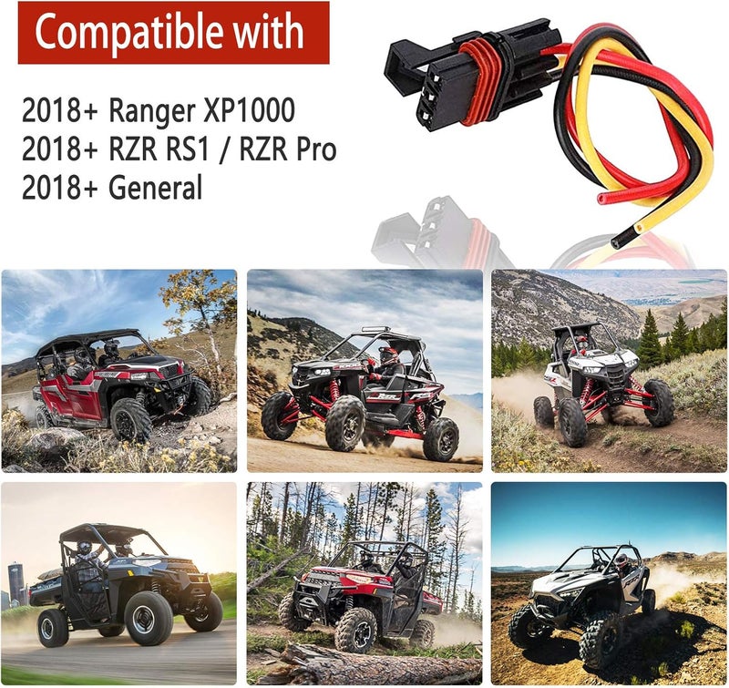 UNIGT Pulse Power Plug Connector Pigtail for Polaris - Image 2