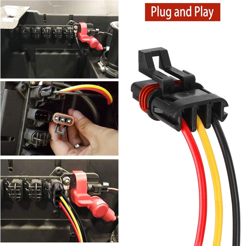 UNIGT Pulse Power Plug Connector Pigtail for Polaris - Image 3
