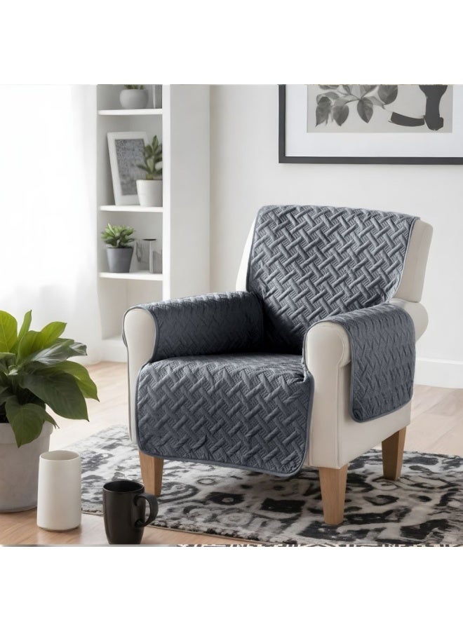 DANUBE HOME Ultra Sonic Sofa Protector For 1 Seater 165x179Cm - Image 1