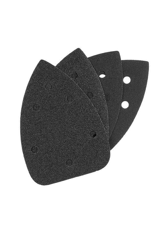 Mouse Sandpaper Set 140 * 100mm 6-Hole 40 Piece Silicon Carbide Material Black Water-Based Sandpaper  - Image 5