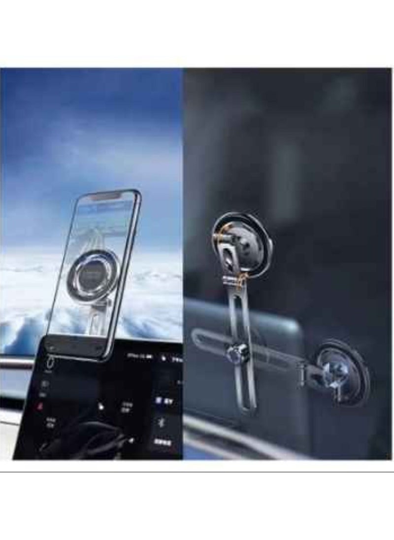 GO-DES 360° Rotation Super Magnetic Mobile Phone Car Holder for All Mobiles - Image 3