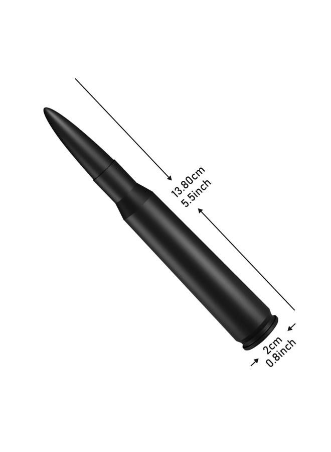 MODIGT 5.3inch Car Short Antenna Fit for Chevy Silverado & GMC Sierra Trucks 50 Cal Truck Antenna Accessories(Black) - Image 3