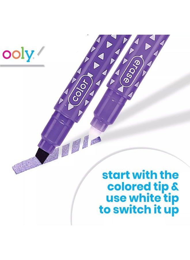 Ooly Make No Mistake Erasable Markers, Easter Activities for Kids, Stress and Mess Free Marker Pack You Can Erase, Drawing & Coloring Pens for Kids and Adults, Set of 12 - Image 4