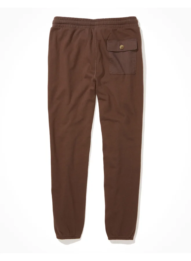 American Eagle AE Low-Rise Fleece Boyfriend Jogger