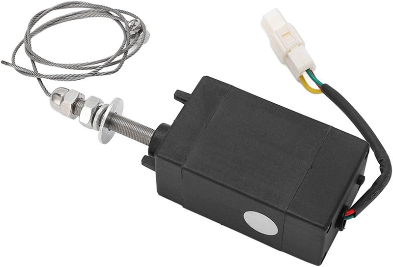 صمام كهرومغناطيسي لتوقف المحرك وتحكم إيقاف التشغيل - Power On NO 12V - Image 2