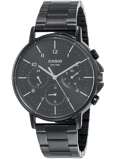 CASIO Casio Watch for Men MTP-E321B-1AVDF Analog Stainless Steel Band Black  - Image 1