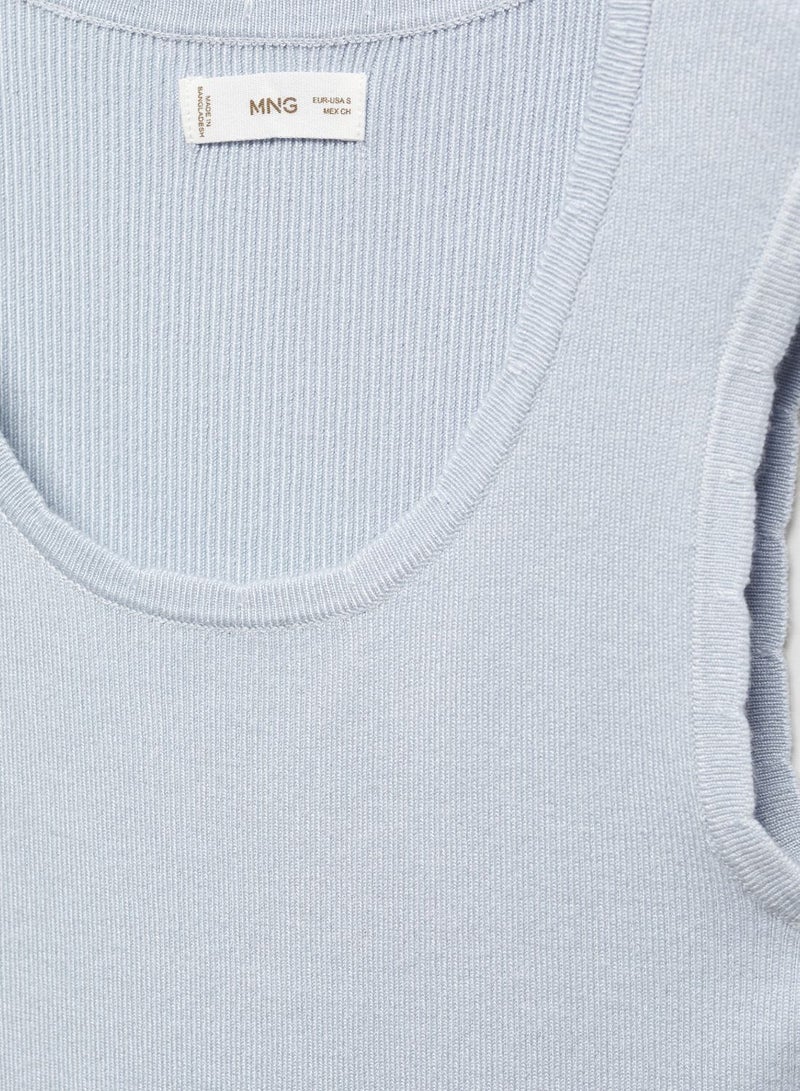 MANGO Youth Essential Strap Top - Image 3
