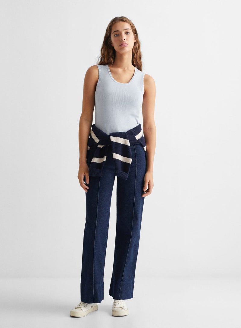 MANGO Youth Essential Strap Top - Image 5