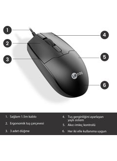 MS101 USB Wired 1200DPI 3-Button Optical Mouse Black - pzsku/ZB19876774AD6663F965CZ/45/_/1726147323/97a7ea3e-6130-470d-84c4-f137a4acb829