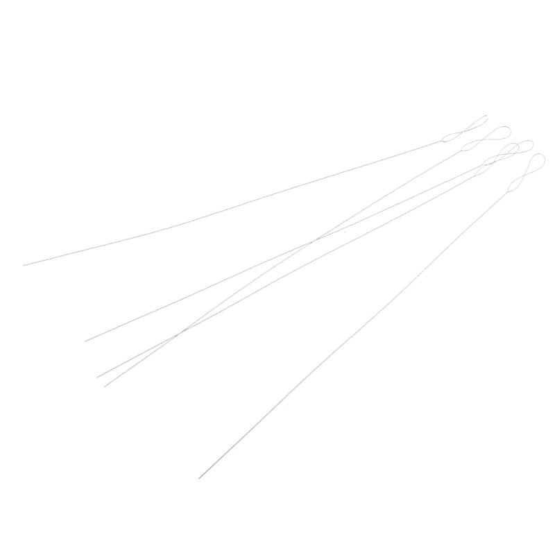 Superfine Beading Needles 5pcs Thin Straight Thread Hand Sewing Beads DIY Embroidery Art Portable Tool Accessories - Image 2