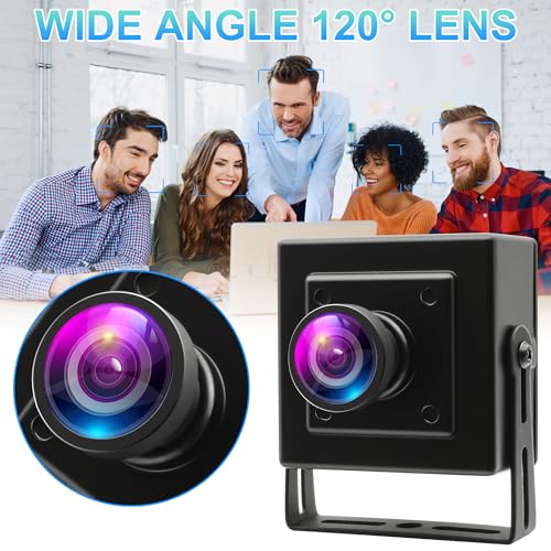 ELP 16MP Wide Angle USB Camera for Raspberry Pi & Computer - 4K Web Camera for Desktop & Laptop - 120 Field of View - IMX298 Sensor - Image 2