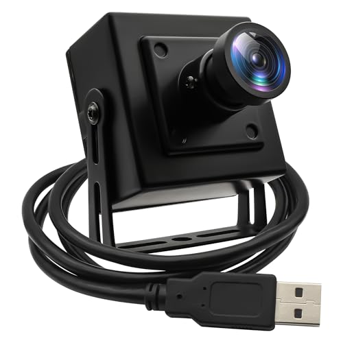 ELP 16MP Wide Angle USB Camera for Raspberry Pi & Computer - 4K Web Camera for Desktop & Laptop - 120 Field of View - IMX298 Sensor - Image 1