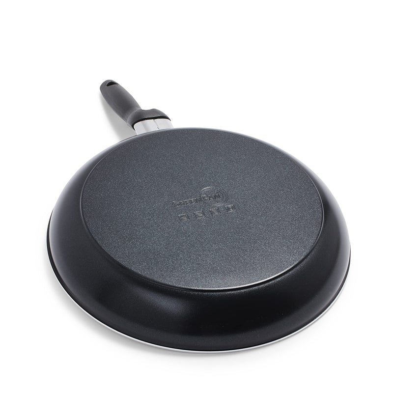 GreenPan Rio 8" and 10" Frying Pan Skillet Set, PFAS-Free, Healthy Ceramic Nonstick Cookware, Stay-Cool Bakelite Handles, Dishwasher Safe, Easy Clean, Durable Performance, Black - Image 4