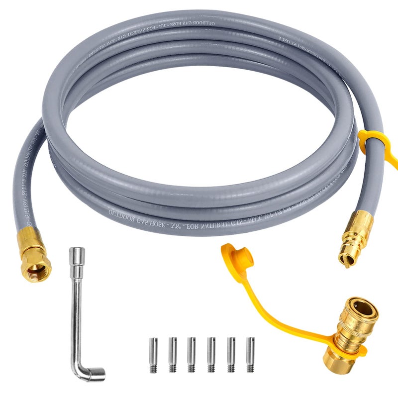 Miumoon Upgraded 8216842R04 Natural Gas Conversion Kit Compatible with CharBroil Commercial and Signature Series Dual Fuel Grills 2020 and Newer Converts Propane to Natural Gas