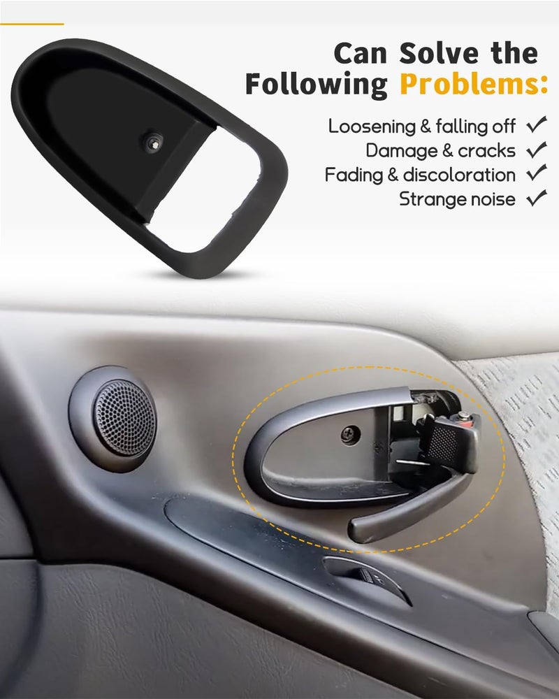 ANODZU 4Pcs Interior Door Handle Set for Hyundai Elantra - Image 5