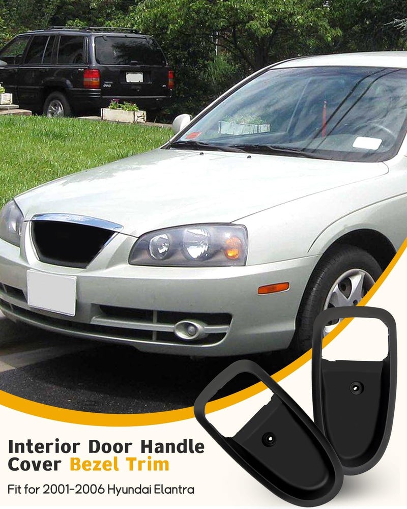 ANODZU 4Pcs Interior Door Handle Set for Hyundai Elantra - Image 2