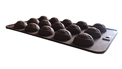 LUCC1N Chocolate Mould for Cake Decoration 15 Cavity Smiley Face Design Silicone Baking Molds for Cake Brownie Topper Hard Soft Candies Gummy Jello - Image 5