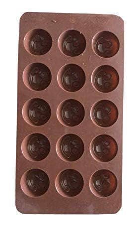 LUCC1N Chocolate Mould for Cake Decoration 15 Cavity Smiley Face Design Silicone Baking Molds for Cake Brownie Topper Hard Soft Candies Gummy Jello - Image 4