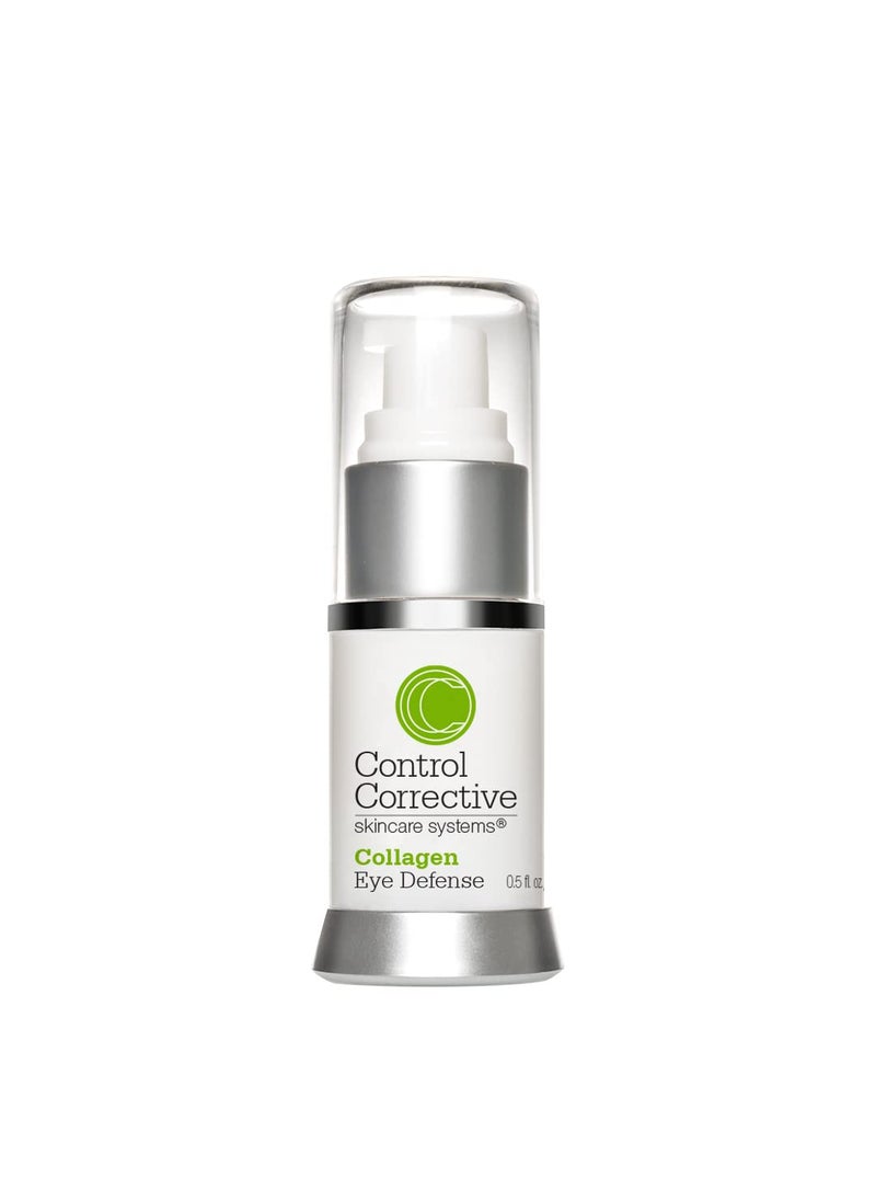 CONTROL CORRECTIVE SKIN CARE SYSTEMS CONTROL CORRECTIVE Collagen Eye Defense 5 Oz  Soothing  Hydrating Eye Cream All Skin Types Lightweight Elastin Wheat Germ Hyaluronic Acid Skin Brighteners Restore Smoothing To Delicate Areas 