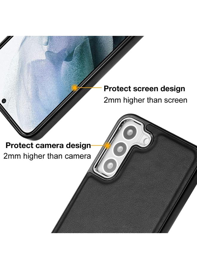 S-TOP Case For Samsung Galaxy S22 5G Leather Texture Full Coverage Phone Case - Image 4