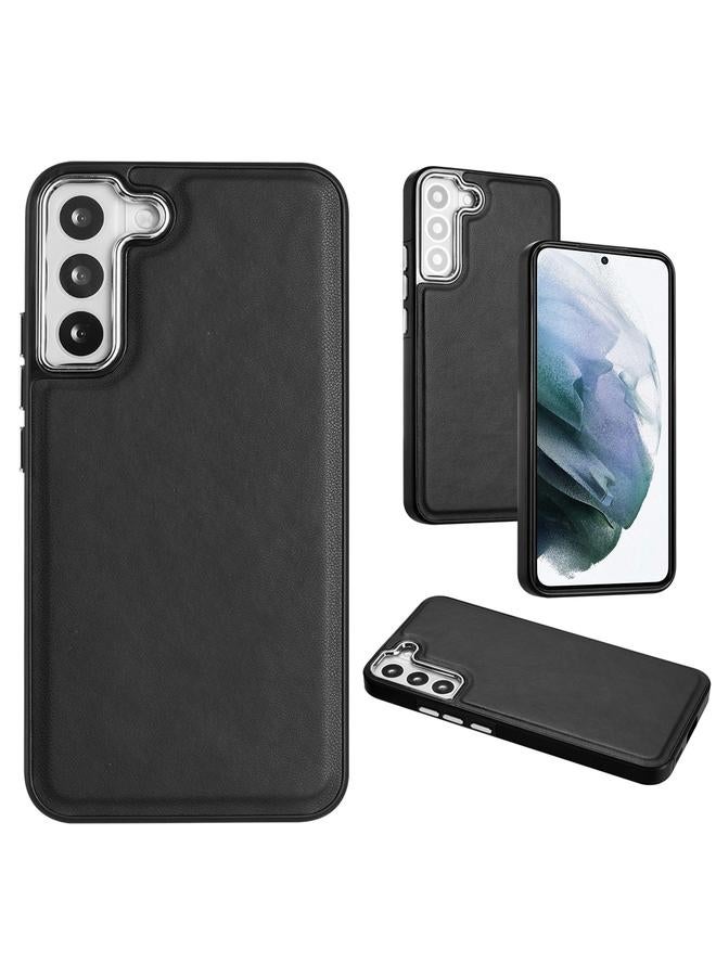 S-TOP Case For Samsung Galaxy S22 5G Leather Texture Full Coverage Phone Case - Image 1