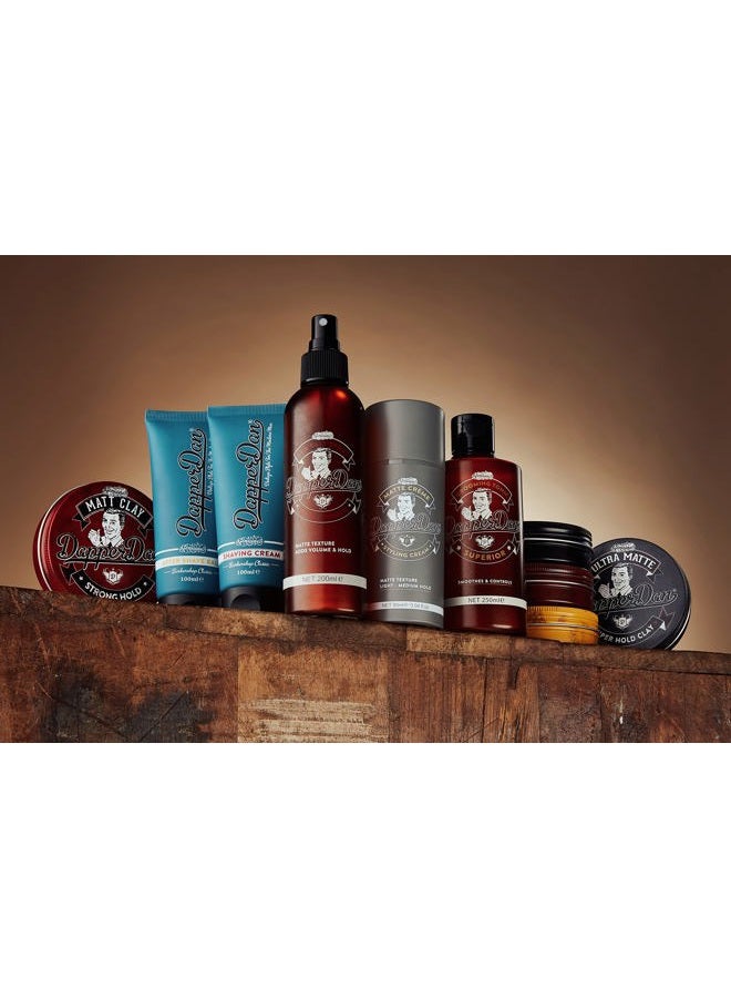 Dapper Dan Shave Cream,Men's Shaving Cream With Sandalwood Fragrance Reduces Irritation And Leaves Skin Feeling Soft And Hydrated 1 x 100 ml - Image 5