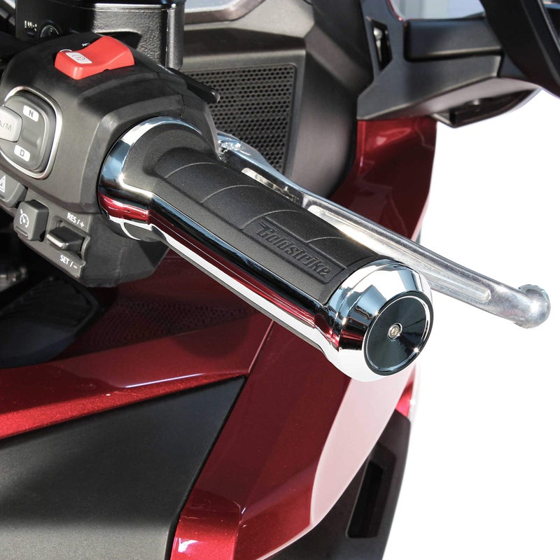 Ciro Goldstrike Grips for Honda Gold Wing CHROME - Image 3