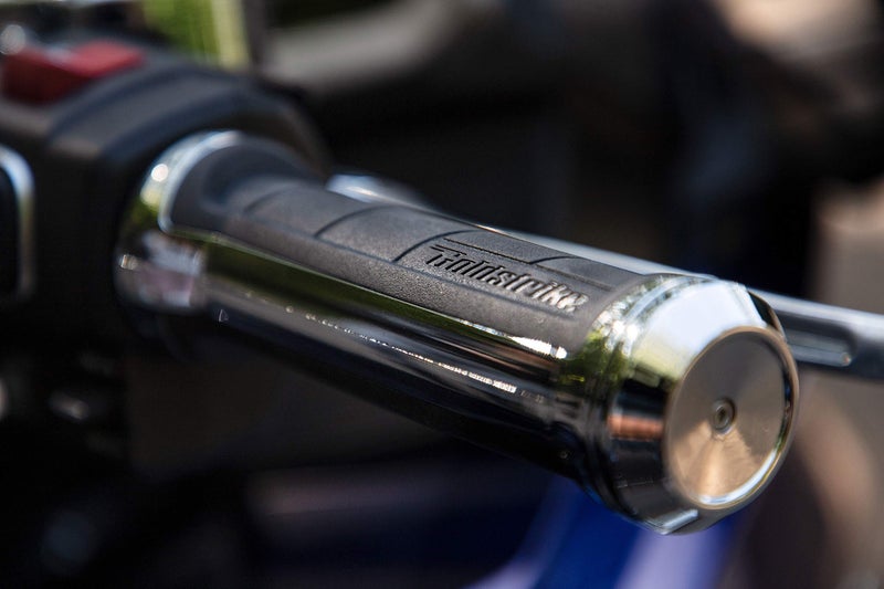 Ciro Goldstrike Grips for Honda Gold Wing CHROME - Image 2