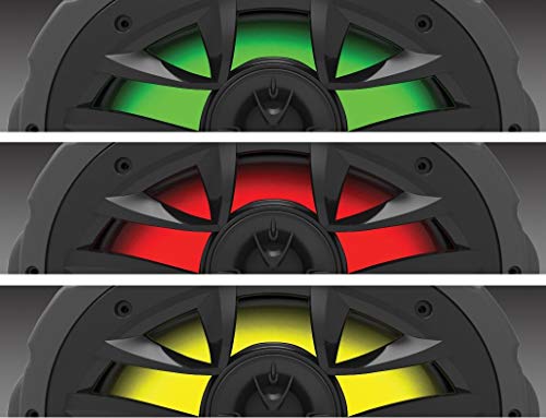 BOSS Audio Systems MRWT69RGB Marine Waketower Speaker System - 600 Watts Of Power, 6 x 9 Inch, Full Range, 2 Way, Multi-Color LED Illumination, Marine grade, Weatherproof, Sold Individually - Image 2