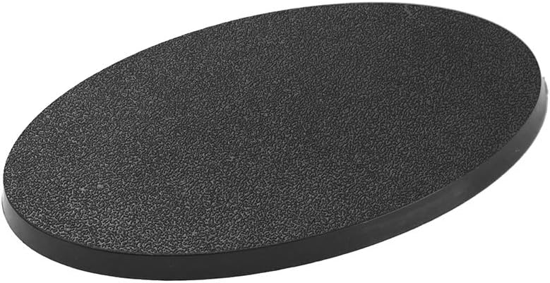 Evemodel MB875 20pcs Base 75X42mm or 2.95x1.65inch Plastic Model Bases for Gaming Miniatures or Wargames Table Games - Image 4