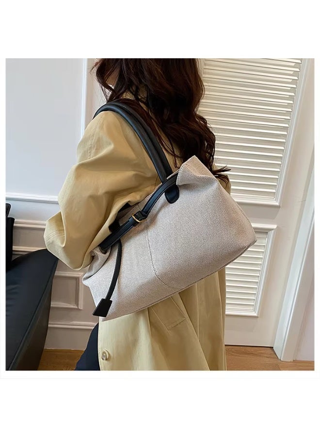 arab Women Bucket Shoulder Bag – Elegant Fashion Handbag with Dual Straps – Lightweight Daily Tote - Image 3