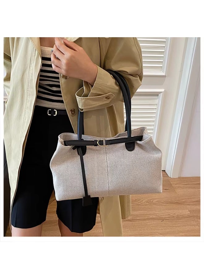 arab Women Bucket Shoulder Bag – Elegant Fashion Handbag with Dual Straps – Lightweight Daily Tote - Image 2