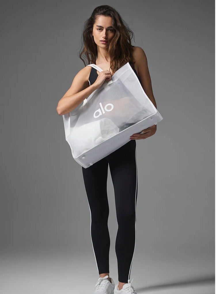 Alo Yoga Alo Yoga Sheer Tote Bag Transparent Tote Bag  - Image 4