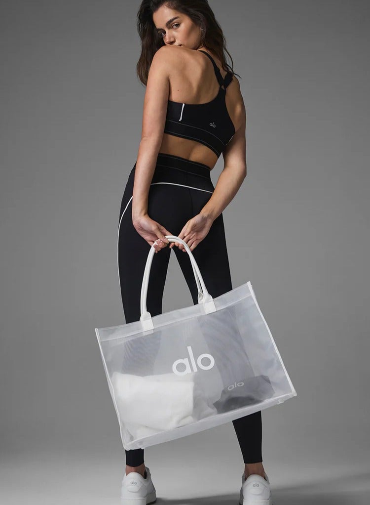 Alo Yoga Alo Yoga Sheer Tote Bag Transparent Tote Bag  - Image 3