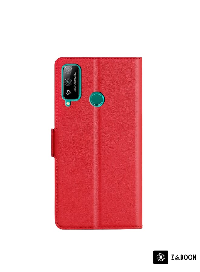 Zaboon Protective Case Cover For Honor Play 4T Ultra-thin Voltage Side Buckle PU + TPU Leather - Image 3