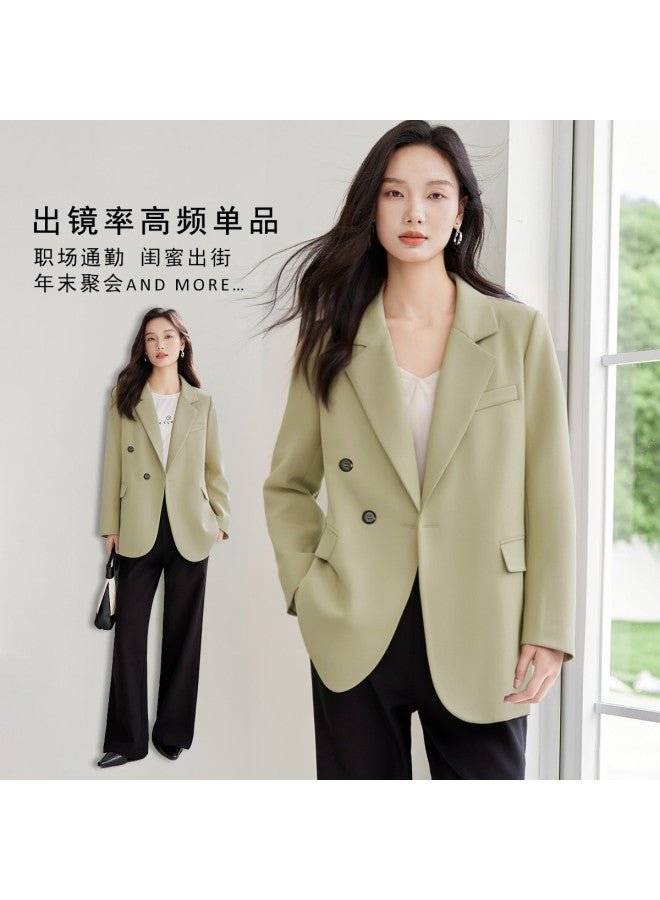 Hstyle Commute Fashion Casual Blazer For Women 2025 Spring/autumn Loose Top High-end Versatile Comfortable Suit Jacket - Image 2