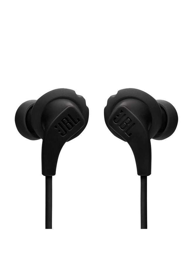JBL Endurance Run2 BT Sweatproof Wireless In-Ear Sport Headphones, Fliphook, Twistlock And Flexsoft Technology, Sweatproof, 10H Battery, Hands-Free Call, Magnetic Buds Black - Image 2