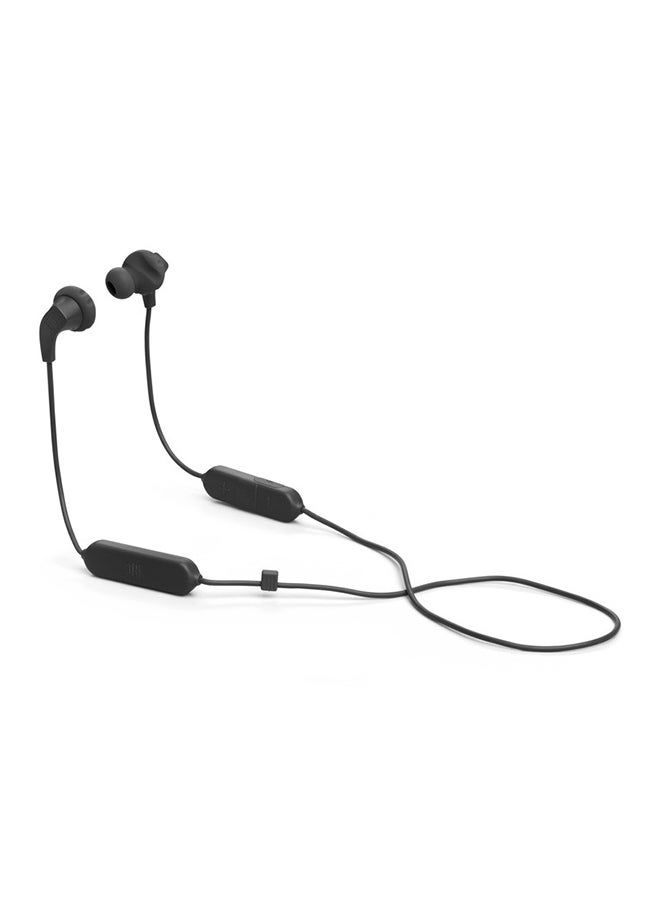 JBL Endurance Run2 BT Sweatproof Wireless In-Ear Sport Headphones, Fliphook, Twistlock And Flexsoft Technology, Sweatproof, 10H Battery, Hands-Free Call, Magnetic Buds Black - Image 1