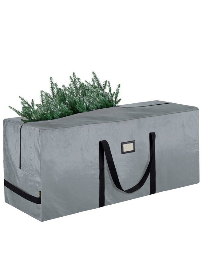 Baleine - BALEINE 7.5 ft Christmas Tree Storage Bag, Heavy Duty Extra Large Artificial Christmas Tree Bag with Reinforced Handles and Dual Zippers Wide Opening (Gray, 7.5 ft) - Image 1
