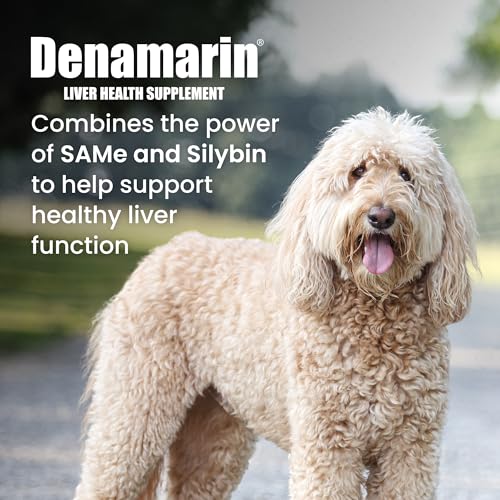 Nutramax Laboratories Nutramax Denamarin for Large Dogs Liver Health Supplement with Sadenosylmethionine SAMe plus Silybin Liver Support for Dogs Coated Tablets 30 Count - Image 3