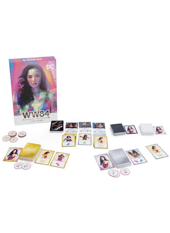 CRYPTOZOIC ENTERTAINMENT Cryptozoic Entertainment Wonder Woman 1984 Card Game - Be The Super Hero and Save The Most Civilians to Win - DC Comics - for 2 to 4 Players - Ages 14+ - Image 2