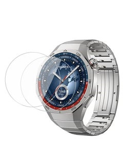 X-level 2 Pcs Huawei Watch GT 5 Pro 46MM Screen Protector, HD Premium Real Screen Protector Dustproof Anti-Scratch Bubble Free Tempered Glass Protection Film Smartwatch Accessories  - Image 1