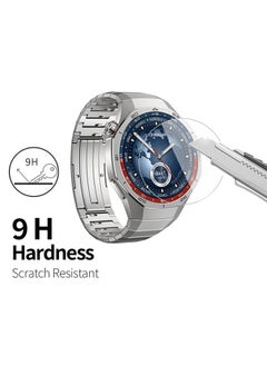 X-level 2 Pcs Huawei Watch GT 5 Pro 46MM Screen Protector, HD Premium Real Screen Protector Dustproof Anti-Scratch Bubble Free Tempered Glass Protection Film Smartwatch Accessories  - Image 3