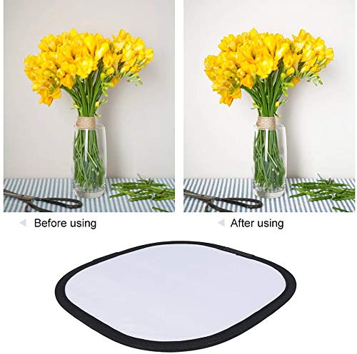 Magideal White Balance 18% Gray Reference Reflector Grey Card with Carry Bag-Available on both sides - Image 3