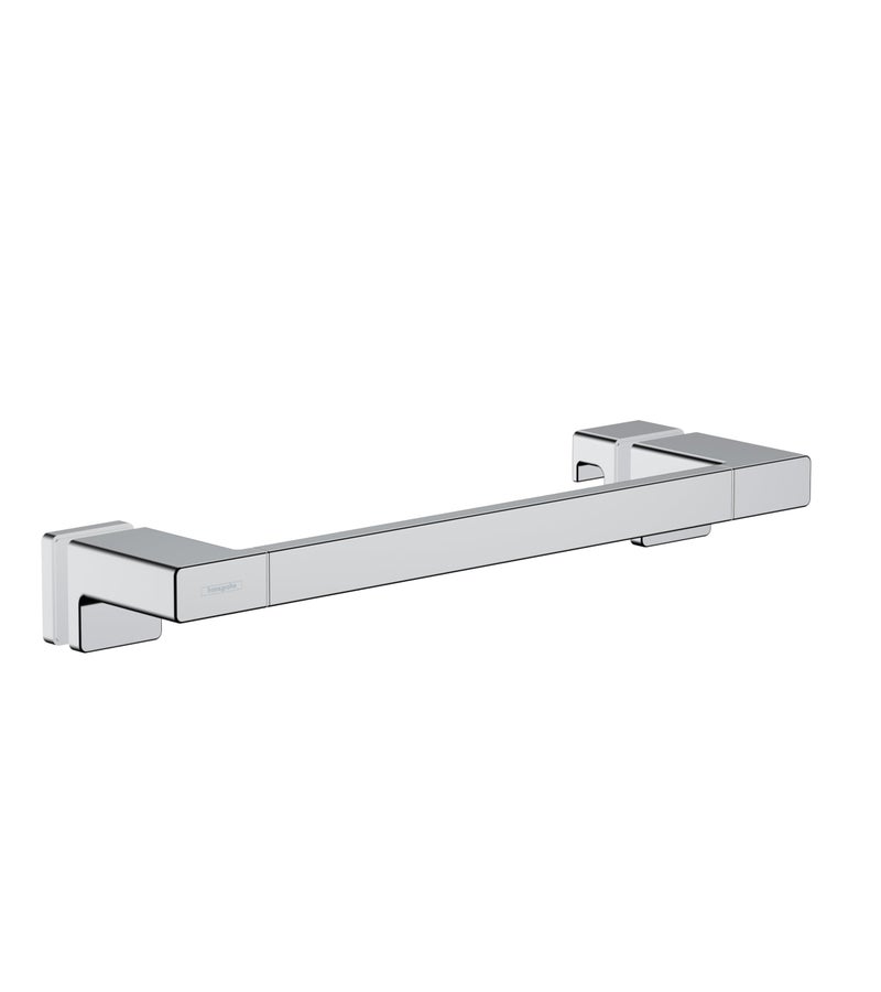 hansgrohe AddStoris Shower Door Handle in Chrome 2inch Accessories in Chrome 41759000