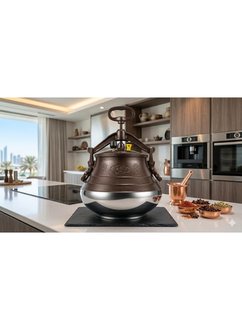 Afghan Pressure Cooker 20L Original – Extra Large Heavy Duty Aluminum Pot for Family, Wedding & Commercial Cooking - Image 5