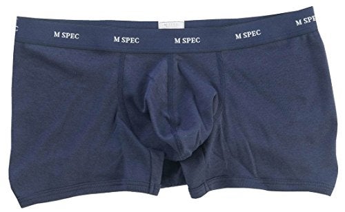 MSPEC Lowrise Boxer Briefs 3D-Crotch Breathable/Comfortable MS-10 Navy Blue XL - Image 4